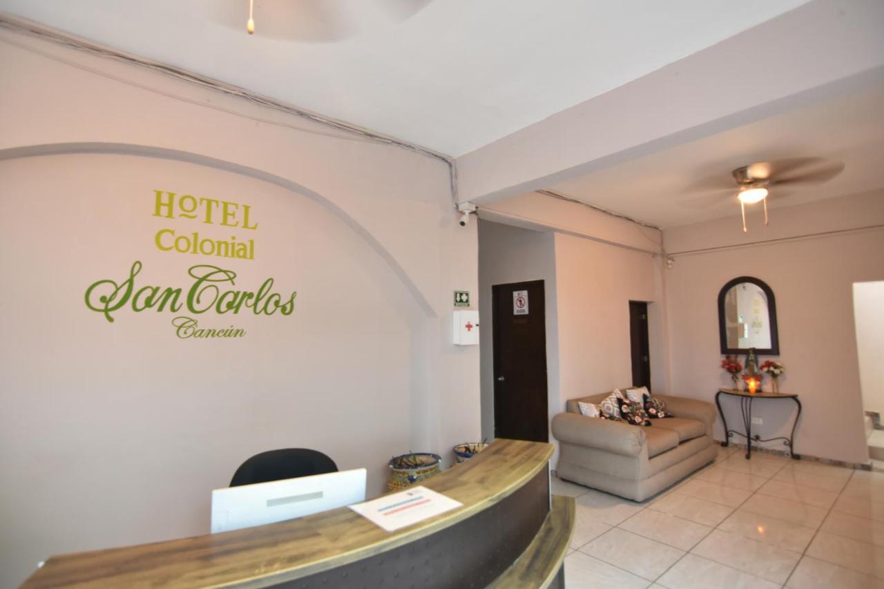 Hotel Colonial San Carlos Cancún Exterior foto